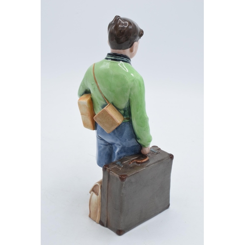 129 - Royal Doulton character figure The Boy Evacuee HN3202, limited edition.