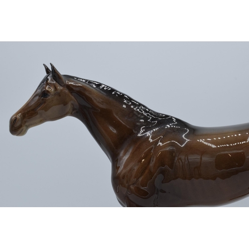 131 - Beswick large racehorse 1564 in brown colourway.