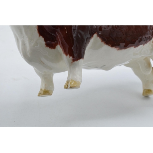 147 - Beswick Hereford bull 1363A.