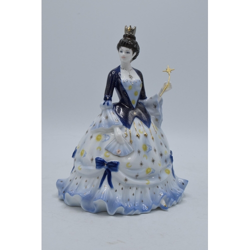 163 - Coalport lady figure Millennium Princess limited edition.