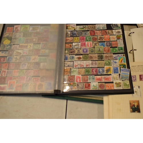 179 - Stamps: a mixed collection of stamp albums to include subjects such as the Commonwealth and a range ... 