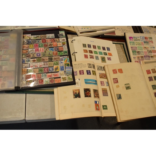 179 - Stamps: a mixed collection of stamp albums to include subjects such as the Commonwealth and a range ... 