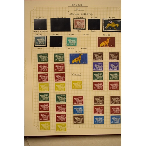 182 - Stamp album Ireland 1922 onwards to 2003 mainly mint stamps.