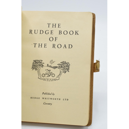 193 - Auto-mobilia interest: 'The Story of the Rudge' by Peter Hartley, 'The Rudge Book of the Road', Tria... 