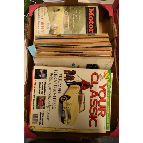 195A - A large collection of mid to late 20th century motoring magazines to include Your Classics magazines... 