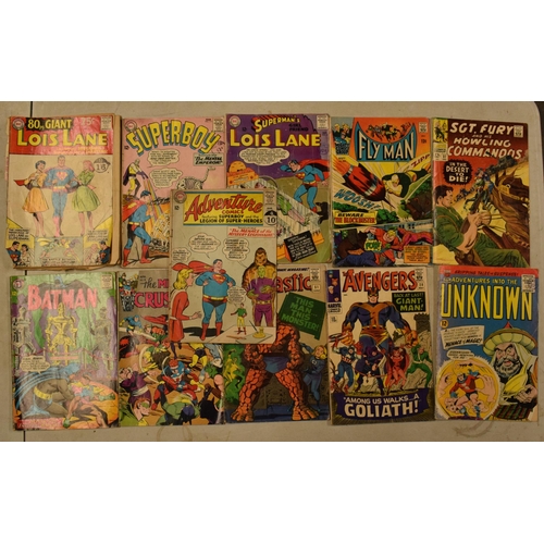 197 - Marvel / DC Comics: A collection of comics to include The Avengers 'Among Us Walks .... A Goliath', ... 