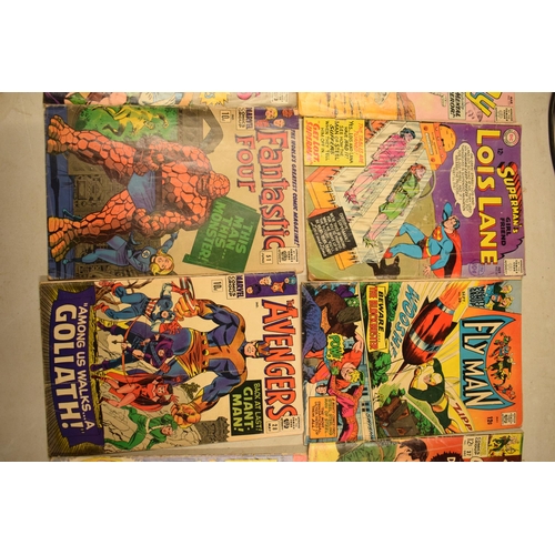 197 - Marvel / DC Comics: A collection of comics to include The Avengers 'Among Us Walks .... A Goliath', ... 