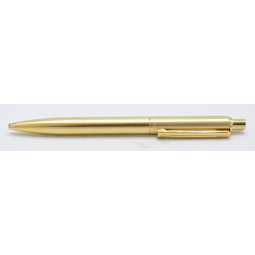 241B - Sheaffer gold plated ball point pen.