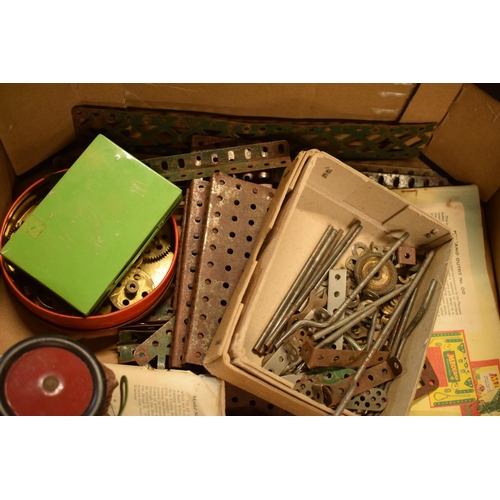 301 - A collection of vintage Meccano to include parts, models, instruction booklets and other items (Qty)... 