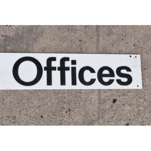 338 - 'General Offices' sign, 111cm wide.