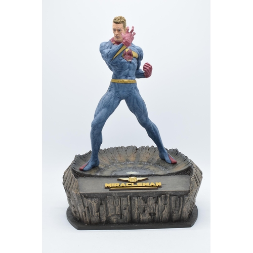 401 - Boxed Miracleman Extremely Limited Edition Cold Cast Resin figure, 38cm tall.