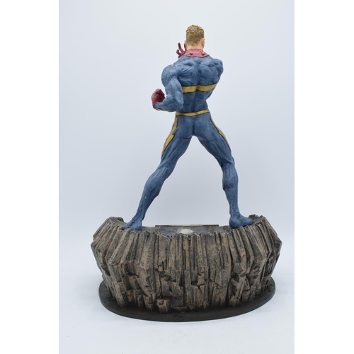 401 - Boxed Miracleman Extremely Limited Edition Cold Cast Resin figure, 38cm tall.