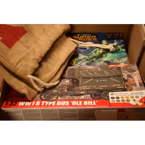 408 - Toys / Models: to include Lego sets (incomplete), Airfix Ole Bill, Star Wars figures etc (Qty).