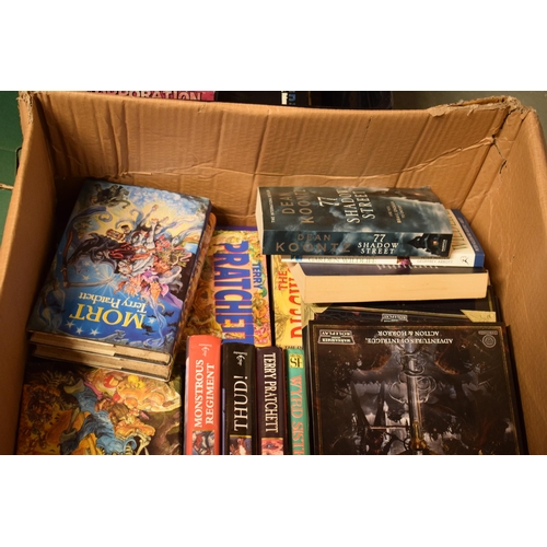 414 - A large collection of Warhammer and similar model gaming books to include guides, magazines, books a... 