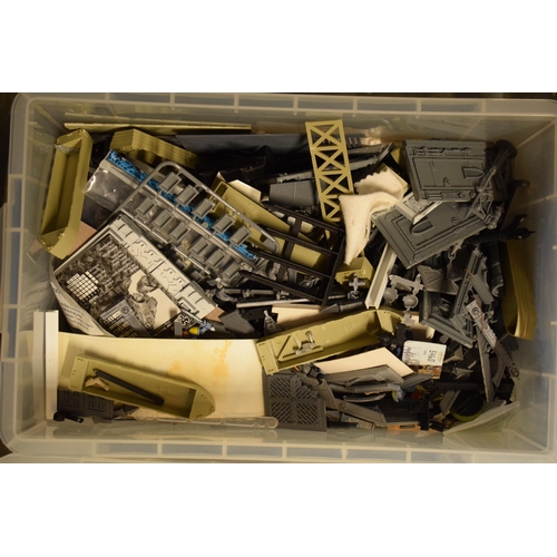 417 - A large collection of Warhammer, Games Workshop and similar items to include figures, accessories, p... 