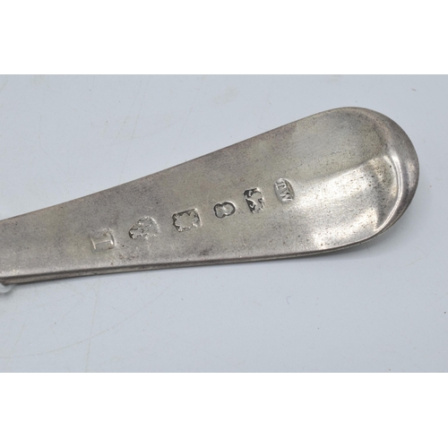 304 - Antique Silver basting spoon, Newcastle 1799, 86.8 grams.