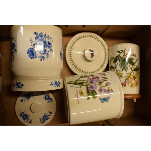 12 - A collection of Portmeirion pottery to include tureens, jars, bowls and other items (Qty). Collectio... 
