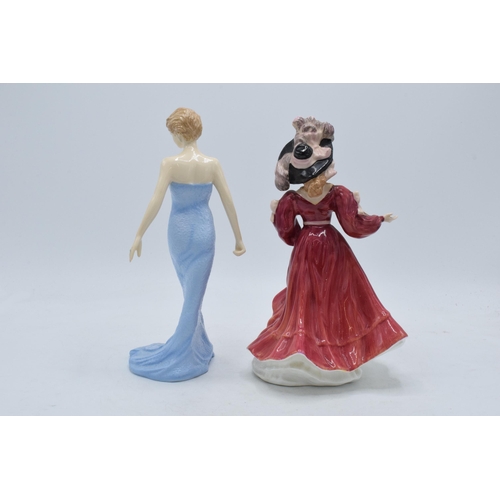 133 - A pair of Royal Doulton lady figures to include Patricia HN3365 and Diana HN5061 (2).