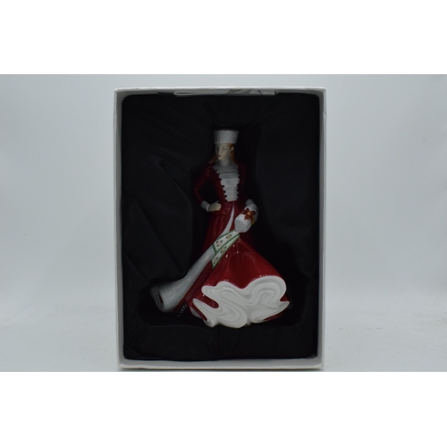 142 - Boxed Royal Doulton Pretty Ladies figure Christmas Day 2007 HN4911 with certificate and box.