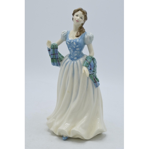 145 - Royal Doulton lady figure Flower of Scotland HN4240.