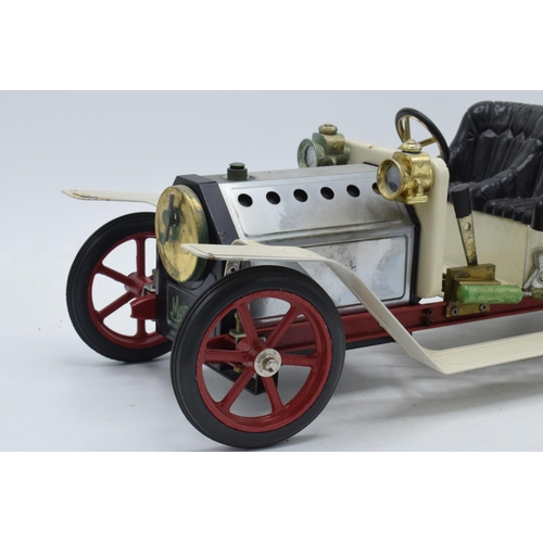 252 - Boxed Mamod Steam Roadster SA1 with funnel.