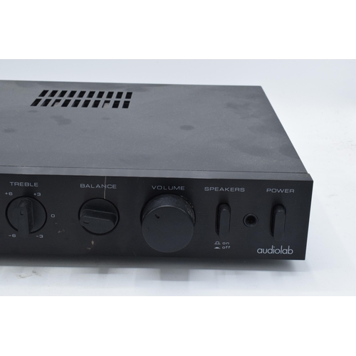 265 - Audiolab 8000A amplifier S/N 207B82584 with power cable (untested).