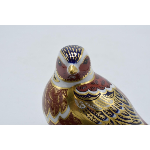 62 - Royal Crown Derby paperweight Chaffinch, second.