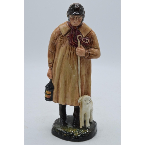 163 - Royal Doulton figure The Shepherd HN1975 (head re-glued).