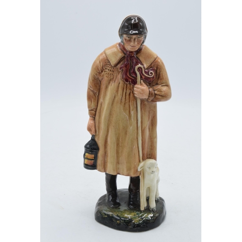 163 - Royal Doulton figure The Shepherd HN1975 (head re-glued).