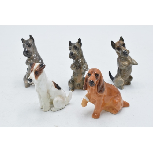 171 - Royal Doulton small K series dogs to include K9 dog with bandage, K10 x 3 and K8 (5).