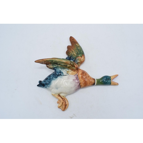 172 - Beswick flying mallard wall plaque 596-2 (re-glued wing).