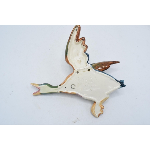 172 - Beswick flying mallard wall plaque 596-2 (re-glued wing).