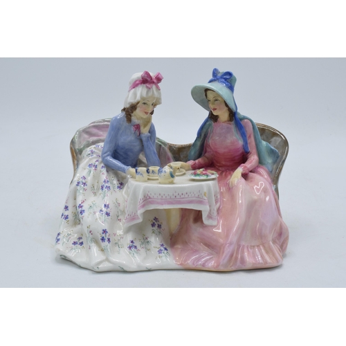 174 - Royal Doulton lady figure Afternoon Tea HN1747 (hairline crack to base).