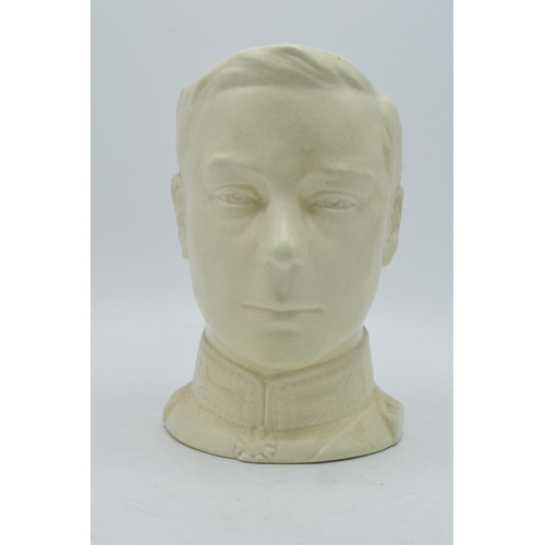 92 - Bretby King Edward VIII Musical Character Jug height 21cm which plays the National Anthem.