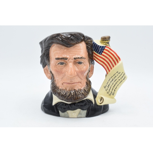 169D - Large Royal Doulton character jug Abraham Lincoln D6936.