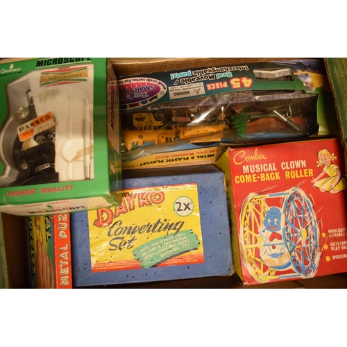 309 - A large collection of vintage and similar boxed toys to include board games, activities and toys (Qt... 