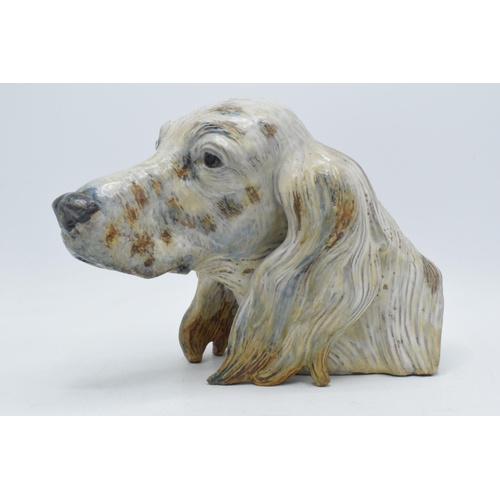 101 - Large Lladro Irish Setter bust N2045, 29cm long.