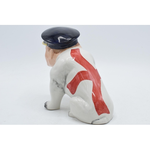 21 - Bairstow Manor Collectables comical model of Winston Churchill as a bulldog with English flag to his... 