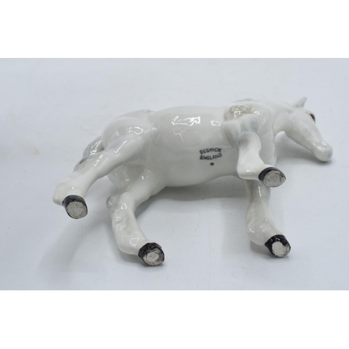 55 - Beswick Shire Foal 1053 in grey.