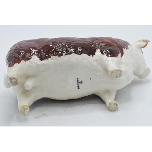 58 - Beswick Hereford bull 1363A.