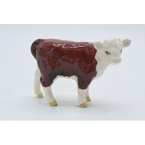 60 - Beswick Hereford Calf 1827C.