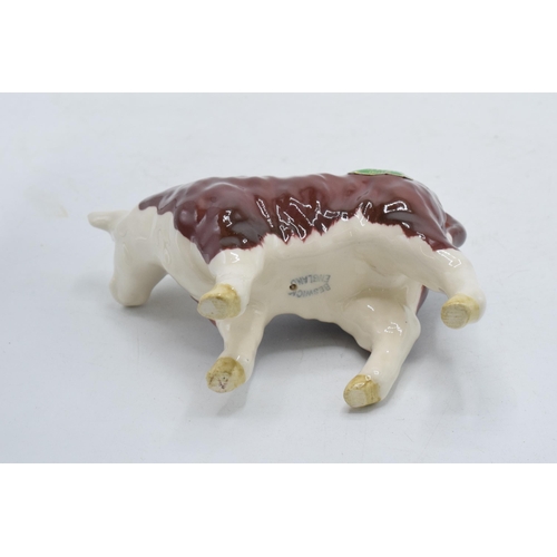 60 - Beswick Hereford Calf 1827C.