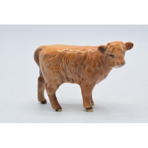 62 - Beswick Highland calf 1827D.