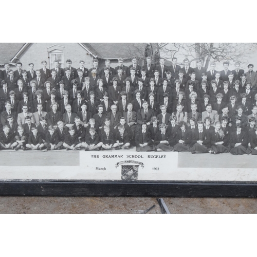 394 - School Photos: The Grammar School Rugeley March 1962 together with The Lymm Grammar School May 1974 ... 