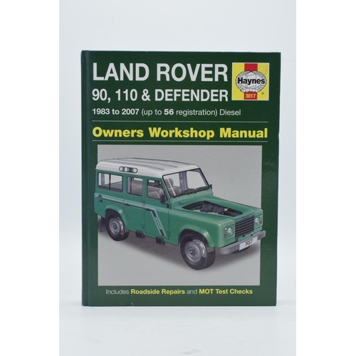 243 - Haynes hardback manual Land Rover 90, 110 and Defender Owners Workshop Manual.