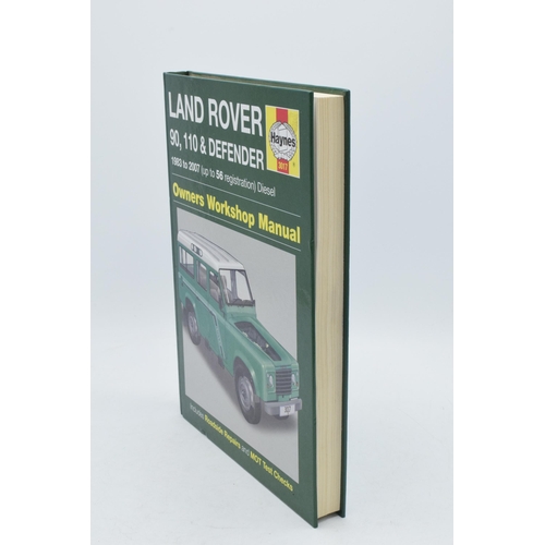 243 - Haynes hardback manual Land Rover 90, 110 and Defender Owners Workshop Manual.