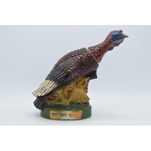 328 - Austin Nichols Wild Turkey Bourbon Whiskey decanter with some contents (some evaporated). Collection... 