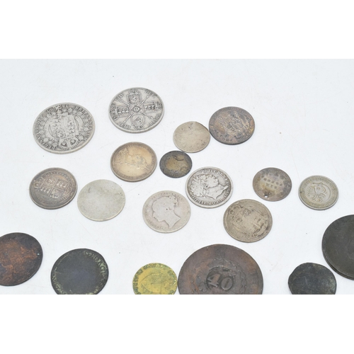 289B - An interesting collection of coins to include silver coins (approx 70 grams) and other similar coins... 