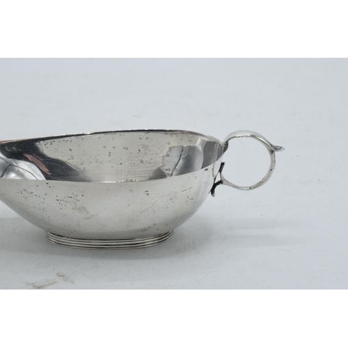 71 - Hallmarked silver sauce jug, 69.2 grams, Birmingham 1939.