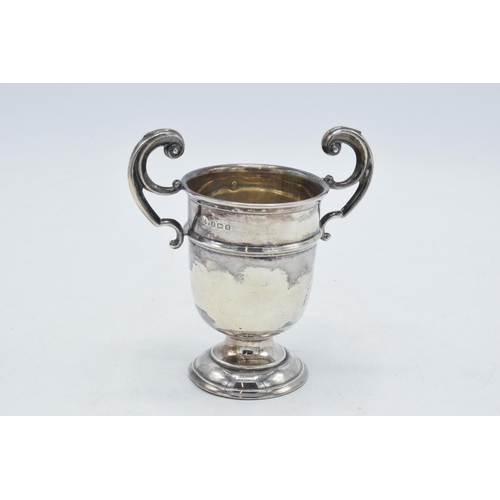 83 - Hallmarked silver trophy 'Presented to the Newark Ladies Bowling Club by Mrs S Overell President 192... 